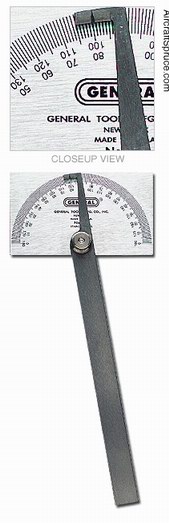 Steel Protractors | Aircraft Spruce Australia