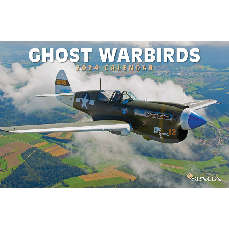 2025 Sparta Ghost Warbirds Calendar Aircraft Spruce Australia